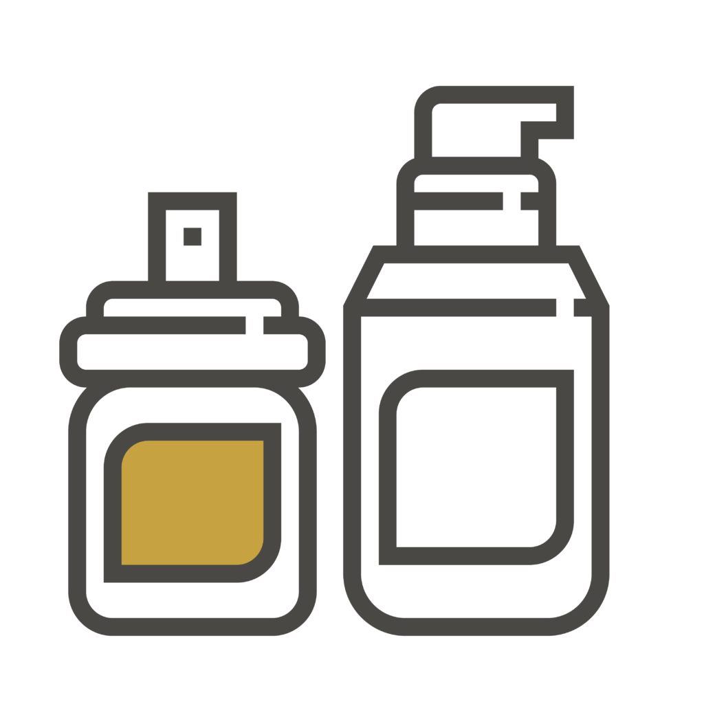 splash of gold shaving oils